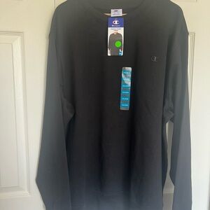 Champion Men's Black crewneck Sweatshirt size xxl